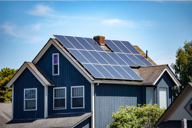 solar panels for residential houses